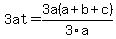 3at+=+3a%28a%2Bb%2Bc%29%2F3a