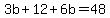 3b%2B12%2B6b=48