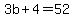 3b%2B4=52