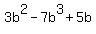 3b%5E2-7b%5E3%2B5b