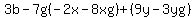 3b-7g%28-2x-8xg%29%2B%289y-3yg%29