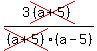 3cross%28%28a%2B5%29%29%2Fcross%28%28a%2B5%29%29%28a-5%29