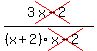 3cross%28x-2%29%2F%28%28x%2B2%29cross%28x-2%29%29