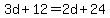 3d%2B12=2d%2B24