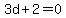 3d%2B2=0