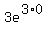 3e%5E%283%2A0%29