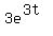 3e%5E%283t%29