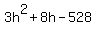 3h%5E2%2B8h-528