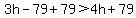 3h-79%2B79%3E4h%2B79