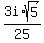 3i%2Asqrt%285%29%2F25