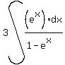 3int%28%28e%5Ex%29dx%2F%281-e%5Ex%29%29%29