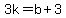 3k=b%2B3