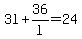 3l+%2B+36%2Fl+=+24