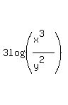 3log%28%28%28x%5E3%29%2F%28y%5E2%29%29%29
