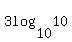 3log%2810%2C10%29