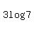 3log%287%29