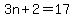 3n%2B2+=+17