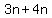 3n%2B4n