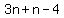 3n%2Bn-4