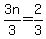 3n%2F3=2%2F3