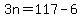 3n=117-6