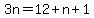 3n=12%2Bn%2B1