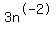 3n%5E-2