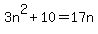 3n%5E2%2B10=17n