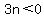 3n+%3C+0
