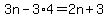 3n-3%2A4=2n%2B3
