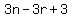 3n-3r%2B3