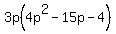 3p%284p%5E2-15p-4%29