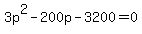 3p%5E2-200p-3200=0