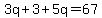 3q%2B3%2B5q=67