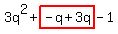 3q%5E2%2Bhighlight%28-q%2B3q%29-1