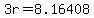 3r=8.16408