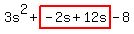 3s%5E2%2Bhighlight%28-2s%2B12s%29-8