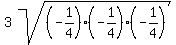 3sqrt%28%28-1%2F4%29%2A%28-1%2F4%29%2A%28-1%2F4%29%29