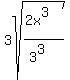 3sqrt%28%282x%5E3%29%2F%283%5E3%29%29