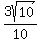 3sqrt%2810%29%2F10