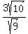 3sqrt%2810%29%2Fsqrt%289%29