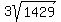 3sqrt%281429%29
