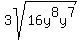 3sqrt%2816y%5E8y%5E7%29
