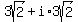 3sqrt%282%29+%2B+i%2A3sqrt%282%29