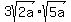 3sqrt%282a%29+%2A+sqrt%285a%29