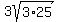 3sqrt%283%2A25%29