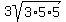 3sqrt%283%2A5%2A5%29