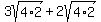 3sqrt%284%2A2%29%2B2sqrt%284%2A2%29