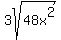 3sqrt%2848x%5E2%29