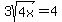 3sqrt%284x%29=4%29
